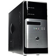 Eurocase MicroTower MC30 čierno-strieborná - PC skrinka