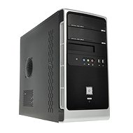 EUROCASE MicroTower MC32 Black-silver Fortron 350W - PC Case