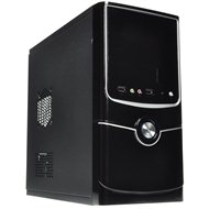 EUROCASE MicroTower ME210D Black-silver - PC Case