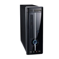 EUROCASE mini-ITX Wi-02C Black-silver 200W - PC-Gehäuse