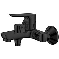 AQUALINE Bath Faucet 150 Wall Black Matt - Tap