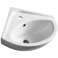 AQUALINE ceramic corner washbasin 34x34cm FS161 - Small Sink