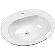 AQUALINE Ceramic Washbasin 54x41cm Countersunk FS1630 - Washbasin