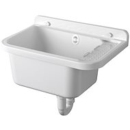 AQUALINE hanging sink with storage area 50x34cm PI5050 - Sink