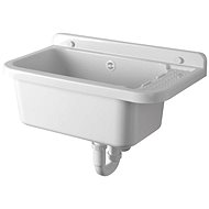 AQUALINE hanging sink with storage area 60x34cm PI5060 - Sink