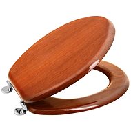 AQUALINE Toilet Seat MDF Cherry 1705-12 - Toilet Seat