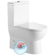 AQUALINE RIMLESS WC Combi Bowl Bottom/Rear Waste PB103 - Toilet Combi