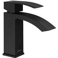 SAPHO GINKO 35 basin mixer without spout, black matt 1101-02B - Tap