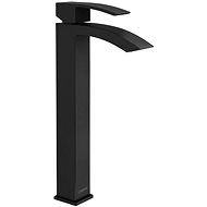 SAPHO GINKO 25 high basin mixer without spout, black matt 1101-04B - Tap