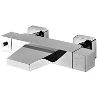 SAPHO LATUS wall-mounted thermostatic bath mixer, cascade, chrome 1102-23 - Tap
