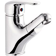 AQUALINE KASIOPEA basin mixer with pull-out shower, chrome 1107-05 - Tap