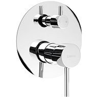 SAPHO RHAPSODY Concealed Shower Mixer, 2 Outlets, Rotary Switch, Chrome 5583Q - Tap