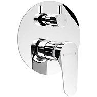 SAPHO CORNELI concealed shower mixer, 2 outlets, rotary switch, chrome CE43 - Tap