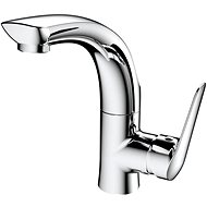 SAPHO FLY pedestal basin mixer with swivel spout, chrome DF004 - Tap