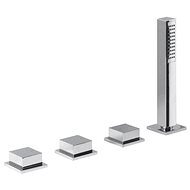 SAPHO INFINITI four-element mixer for bath rim, chrome IFTECH4 - Tap