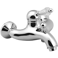 SAPHO KIRKÉ CRYSTAL wall-mounted bath mixer, lever crystal, chrome KI10KC - Tap