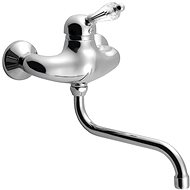 SAPHO KIRKÉ CRYSTAL wall mixer, lever crystal, chrome KI15KC - Tap