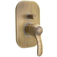 SAPHO KIRKÉ concealed shower mixer, 2 outlets, bronze KI42B - Tap