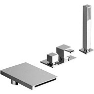 SAPHO QM three-element mixer for bath rim, Follow me, chrome QM18051 - Tap