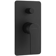 SAPHO PAX concealed shower mixer, 2 outlets, mat black XA42/15 - Tap
