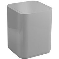 AQUALINE SEVENTY waste bin, 8 l, ABS plastic, grey 630908 - Rubbish Bin