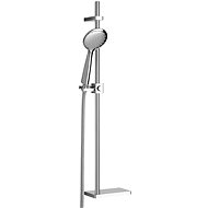 SAPHO BRIT shower set with shelf, sliding holder, 805mm, chrome (adjustable spacing) 1202-25 - Shower Set
