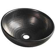 SAPHO ATTILA keramické umyvadlo, průměr 42,5 cm, metalická měď                                       - Umyvadlo