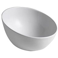 SAPHO DOME OBLIQUO keramické umyvadlo průměr 44,5 cm, bílá                                           - Umyvadlo