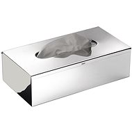 Hanging tissue dispenser, 25x7,5x13 cm, polished stainless steel - Storage Container