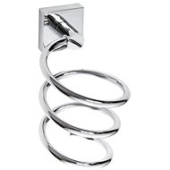 SAPHO X-SQUARE Spiral hairdryer holder, chrome - Hair Dryer Holder
