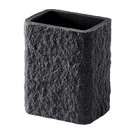 GEDY ARIES glass for standing, anthracite - Toothbrush Holder