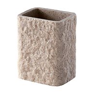 GEDY ARIES glass for standing, beige - Toothbrush Holder
