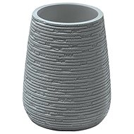 GEDY GEMINI sklenka na postavení, šedá                                                               - Toothbrush Holder