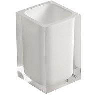 GEDY RAINBOW sklenka na postavení, bílá                                                              - Toothbrush Holder