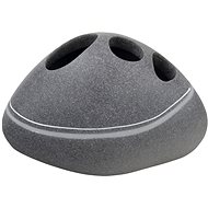 RIDDER LITTLE ROCK brush holder, grey - Toothbrush Holder