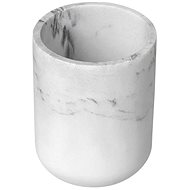 SAPHO BIANCO sklenka na postavení, bílá                                                              - Držák na kartáčky