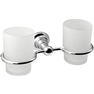 SAPHO DIAMOND double glass, chrome - Toothbrush Holder