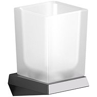 SONIA SOUL glass, chrome - Toothbrush Holder