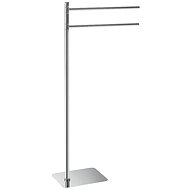 GEDY ARTU stand with towel holder, square, chrome - Towel Rack