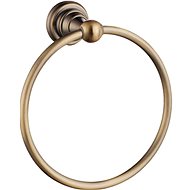 SAPHO DIAMOND towel holder round, bronze - Towel Rack