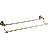 SAPHO DIAMOND double towel holder 600mm, bronze - Towel Rack