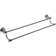 SAPHO DIAMOND dvojitý držák ručníků 600mm, chrom                                                     - Towel Rack