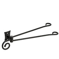 METAFORM REBECCA Double rotating towel holder, 300mm, black - Towel Rack