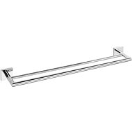 SAPHO X-SQUARE Double towel holder 650mm, chrome - Towel Rack