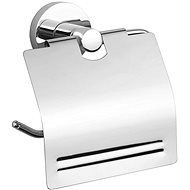 AQUALINE SAMBA toilet paper holder with cover, chrome - Toilet Paper Holder