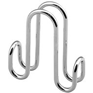 AQUALINE Hanging hook for shower screens double, chrome - Bathroom Hook