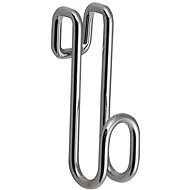 AQUALINE Hanging hook for shower screens, chrome - Bathroom Hook