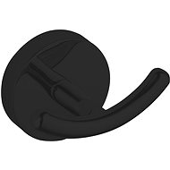 AQUALINE SAMBA double hook, black - Bathroom Hook