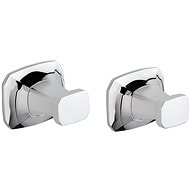 METAFORM AIDA háček, balení 2 ks, chrom                                                              - Bathroom Hook