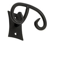 METAFORM REBECCA double hook, black - Bathroom Hook